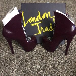 London Trash Platform Heels